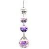 New Suncatcher 3 Rows 20mm Ball Color (Aurora) (Violet)