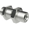 VOSS 137202066 Straight Bulkhead Fitting, SV 15-L (Pack of 2)