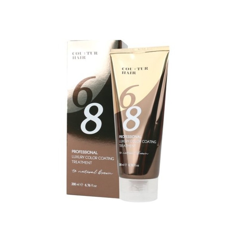Couture Hair Color Coating Treatment Natural Brown 200ml / 꾸띄르헤어