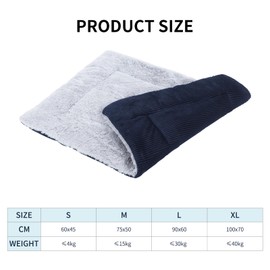 Vejaoo XZ014 Dog Mat, Soft and Warm Mat for Dogs and Cats, Sofa for Pets