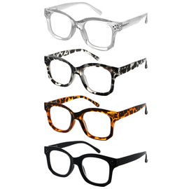 Eyekepper 4 Packing Vintage Reading Glasses for Women Reading - Design Ladies Readers