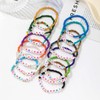 yongder Clay Bead Friendship Bracelets Bulk (Acrylic)