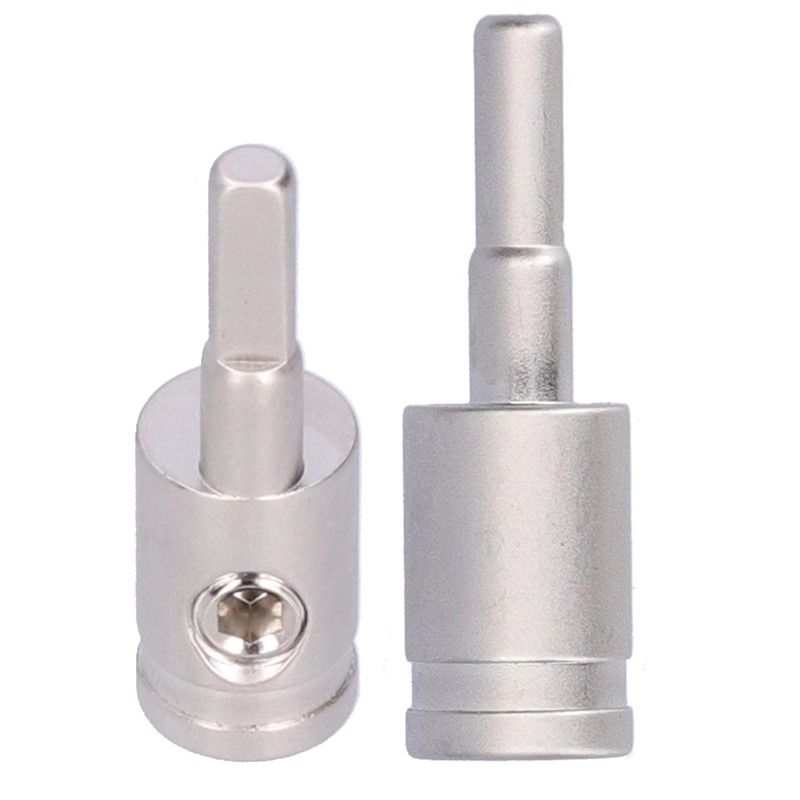 2pcs 4GA Wire Reducer Terminal Connector Pure Copper Nickel Plated