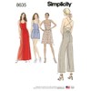 Simplicity Patterns US8635H5 Dresses, H5 (6-8-10-12-14)