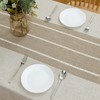 Winknowl Table Cloth Rectangle Table, Cotton Linen Waterproof Tablecloths Wrinkle
