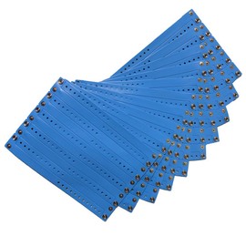 Aquamentor Reusable Vinyl Wristbands - Implement Water Safety, Use Colored Wristbands to Identify Your Swimmers by Ability - 10″ Long x 3/4″ Wide - 100ct.