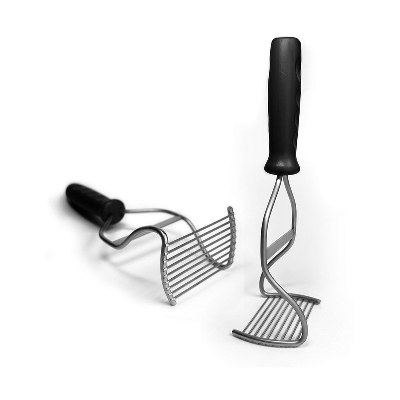 Diamond Series Heavy Duty Potato Masher – Stainless Steel Handheld