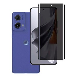 Mica Curva Ceramica Mate De Privacidad Para Motorola Moto G85 Mica de pantalla Irrompible Anti espía