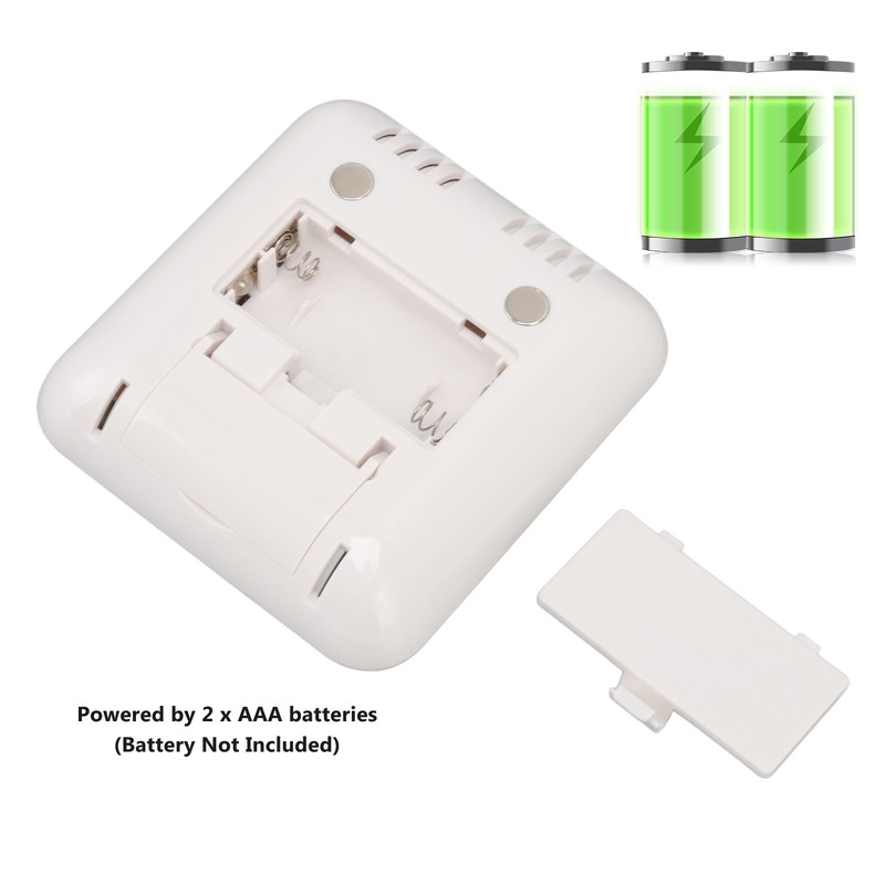 Room Thermometer 3.7in LCD Display High Accuracy Comfort Level Indicator