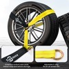 Trekassy 2”x 144” Car Tie Down Straps for Trailers Heavy
