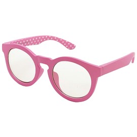 PP (Phenol Phthalein) PC-11 Blue Light Cut PC Glasses for Children, Blocks Approximately 94% of HEV UV Rays, Eye Disease Prevention, Lightweight, Blue Light Blocking, blue