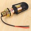Ieron Rotating Flashing Amber Beacon Light Flexible Din Pole Tractor