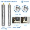 VADANIA 20" Industrial Grade Heavy Duty Drawer Slide with Lock