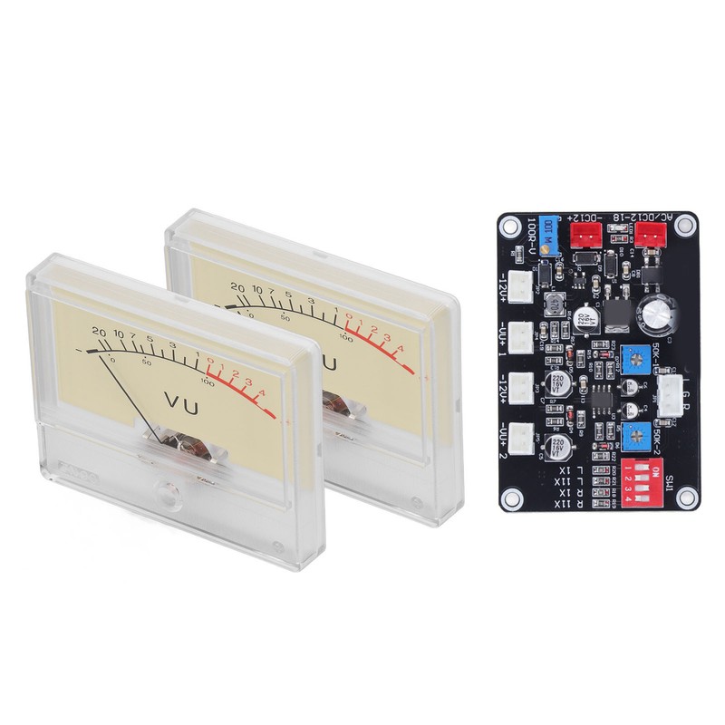 High Accuracy Power Amplifier VU Meter Preamplifier Audio Level Meter