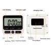 Digital Dual Kitchen Timer with Strong Magnet,24-Hour Countdown & Stopwatch,Loud