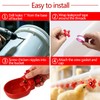 12 Pcs Horizontal Chicken Waterer Nipples with Cups, Leak Proof