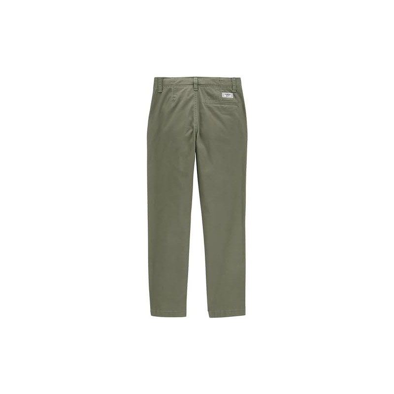 OSHKOSH B'GOSH Boys' Slim Stretch Chino Pants, Solid Olive, 10