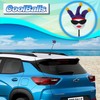 Coolballs Jesterette Car Antenna Topper Decor Accessory - Fits Thin