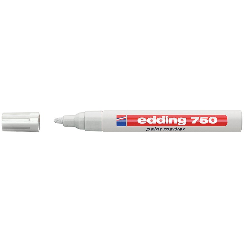 Edding Paint Marker 750 Industrial 2–4 mm White