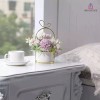 Importeek 5pz Arreglo Floral Artificial Flores Planta Decoracion Ramo