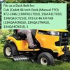 Bamkyait 954-05022A Mower Deck Belt for Cub Cadet XT1 LT46