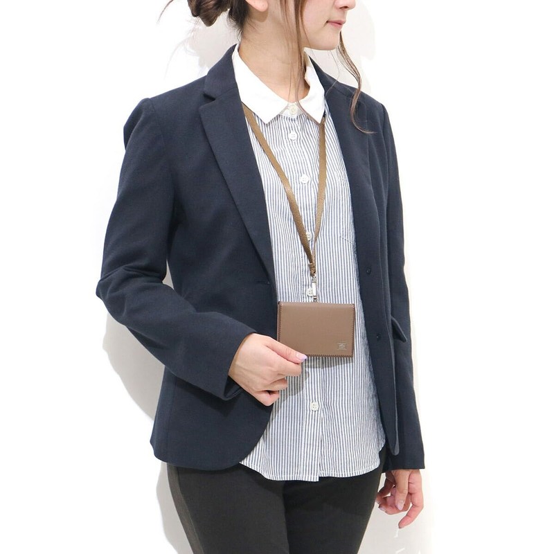 [Porter Yoshida Bag] Porter Plum ID Pass Holder (179-03878) Black