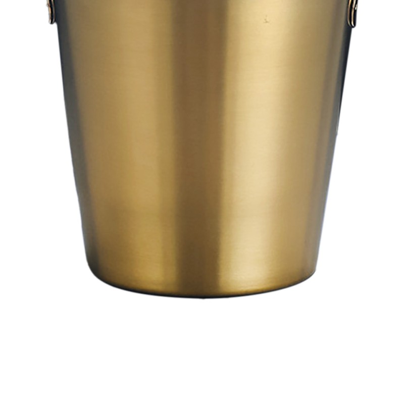 Mini Stainless Steel Pails Small Ice Bucket with Handle for