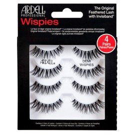 THE Best 4 Pairs Ardell Demi Wispies Natural Multipack False Eyelashes Fake Eye Lashes
