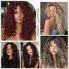 FANWYFYU 6Packs Deep Wavy Twist Crochet Braids Hair 14Inch French