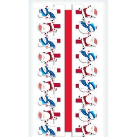 The Design Group Christmas Card Pegs, Multi-Colour Colour