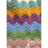 Unbranded Crochet Chevron Baby Blanket Zig Zag PATTERN ONLY