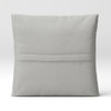 MUJI 44616901 Heathered Light Gray Cotton Canvas Cover for Unit