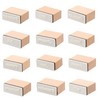 VILLFUL 2 Sets DIY Wooden Rubber Stamps for Scrapbooking Monthly