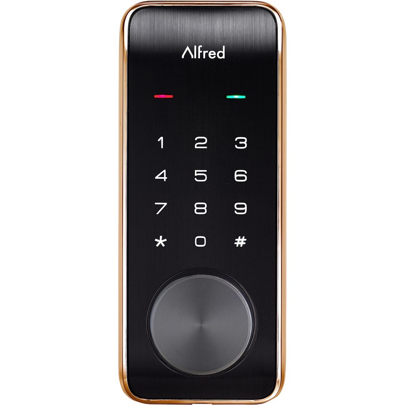 Alfred Touchscreen Keypad Pin + Key Entry Smart Door Lock