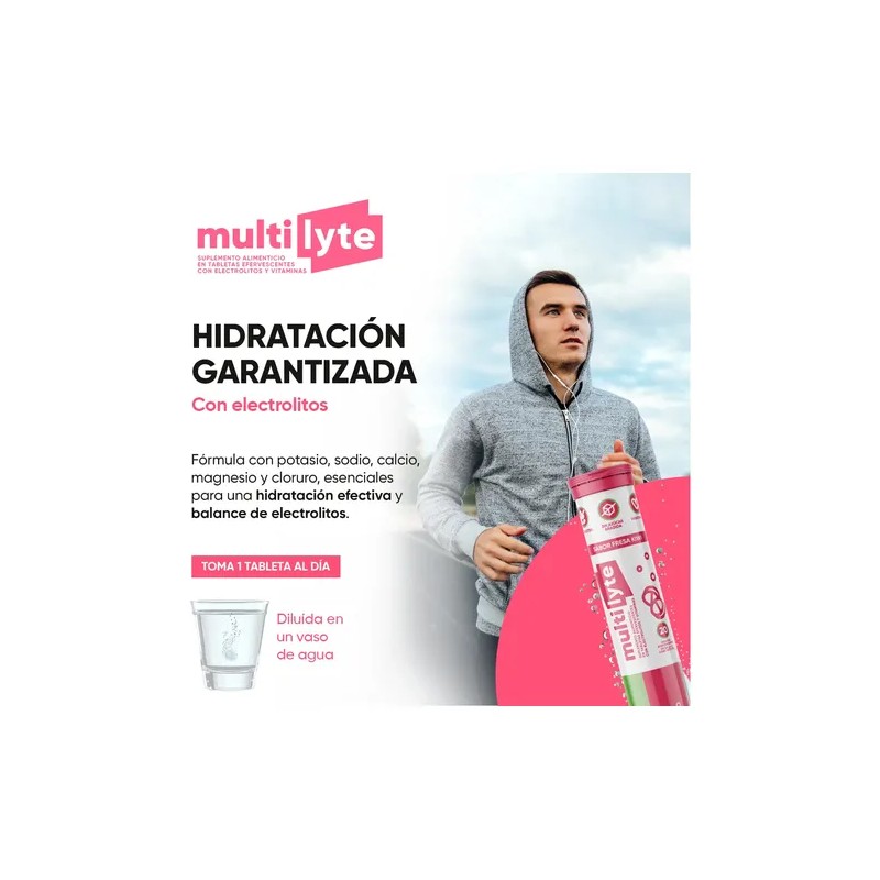 Electrolitos Magnesio Hidratación Multilyte Tabs