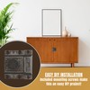 STALLION HARDWARE Cabinet Latch, Ideal for Cabinet Closet Kitchen Doors,