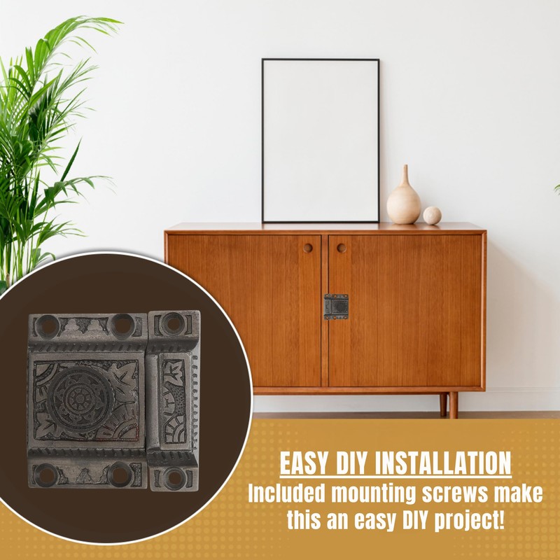 STALLION HARDWARE Cabinet Latch, Ideal for Cabinet Closet Kitchen Doors,