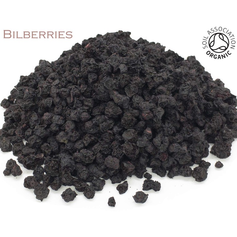 Organic Bilberry Fruit Pure Herbal Infusion (25 Unbleached Tea Bags