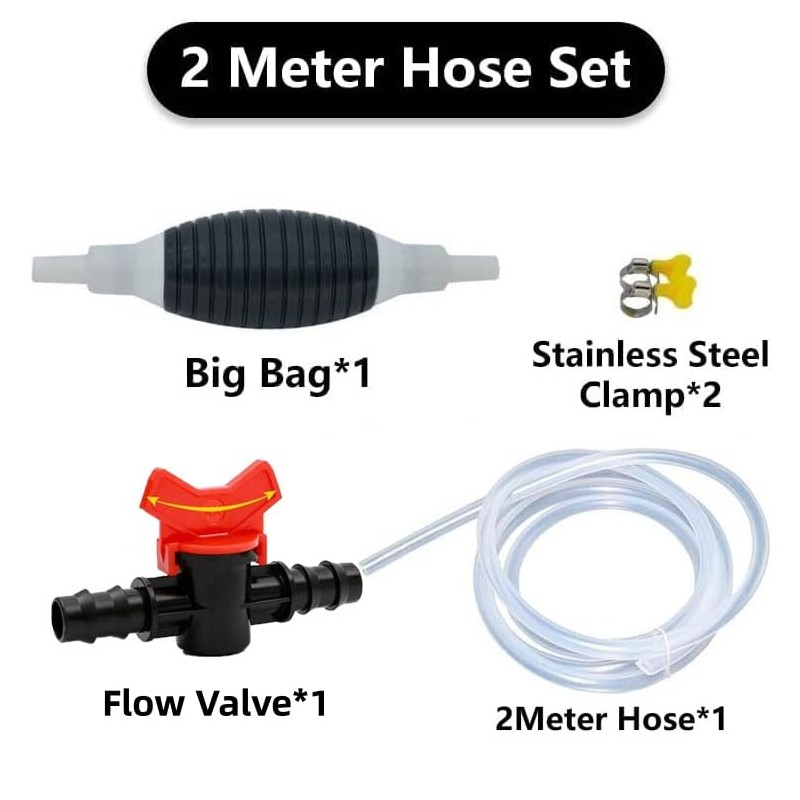 Gas Syphon Hand Pump with Long Hose,Gas Siphon Pump for