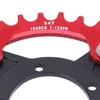 Bike Chainring, 104 BCD Chain Rings 34T Positive Negative Tooth