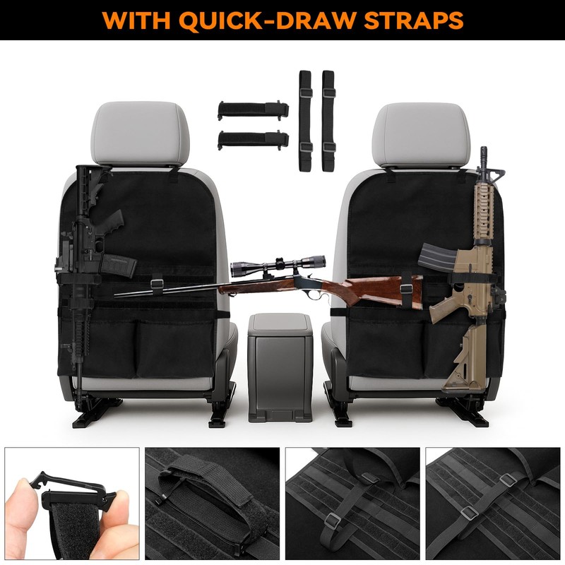 Yzpacc Universal Tactical Patch Display Board Hook & Loop Panel