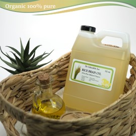 Dr Adorable Dr Adorable - 32 oz - Rice Bran Oil - 100% Pure Natural Premium Organic Cold Pressed