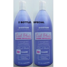 Dioxygen Professional Cool Shade Creme Developer 20 Volume 32 Fl. Oz