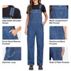HISEA Women's Denim Bib Overall, Womens Relaxed Fit Overalls Workwear