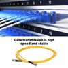 5PCS Optical Fiber Extension Cable UPC/FC to UPC/FC Halogen Free