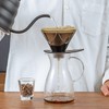 Hario V60 Mugen Coffee Dripper Size 02, Clear Black