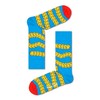 Happy Socks Men's Smiley 3-Pack Gift Set Socks, Multi, M,