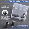 SPEEDWOX 4PCS Die Grinder Collet Adapter Chuck Collet Grinding Machine