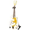 Axe Heaven BS-091 Brian Setzer White Hollow Body Mini Guitar
