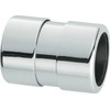 McAlpine 35mm Chrome Plated Brass Compression Straight Connector 35G-CB